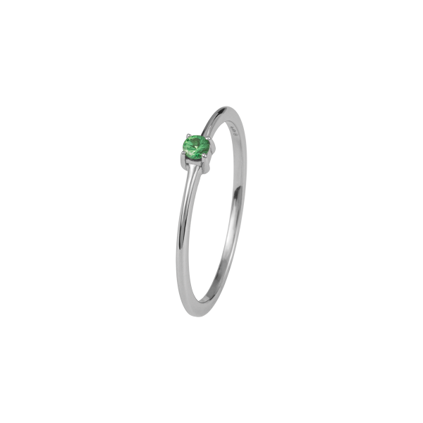 Jacques Lemans SE-R155D58 Damenring Ring Gr. 58 Sterlingsilber  mit Tsavorite